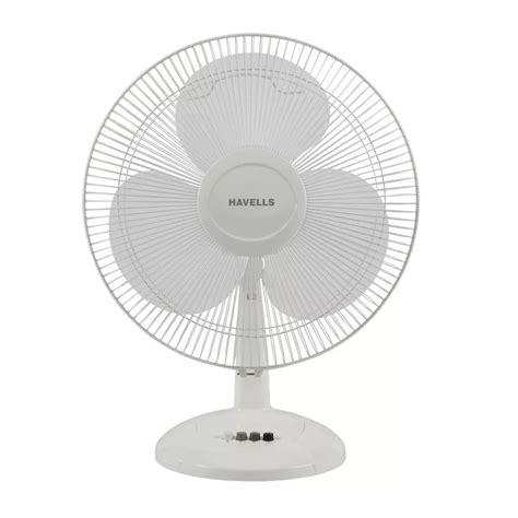 Havells Swing Lx Table Fan Mm White Electricbasket