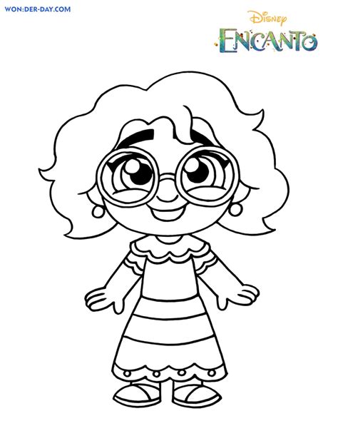 Dibujos De Encanto Para Colorear Wonder Cute Coloring Pages Disney Coloring Pages