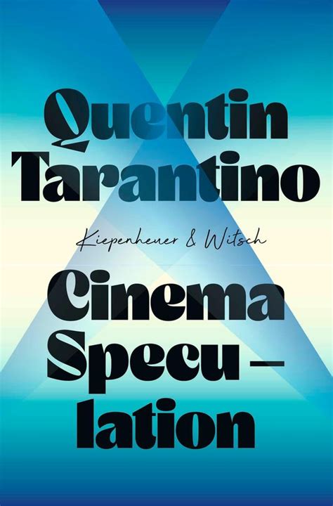 Cinema Speculation Quentin Tarantino Buch Jpc