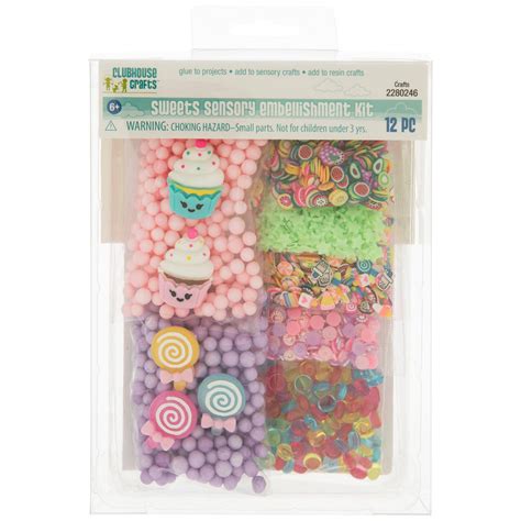 Sweets Sensory Embellishment Kit Hobby Lobby 2280246