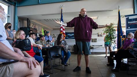 John Fetterman The Left Leaning Pennsylvania Politician In Gym Clothes The New York Times