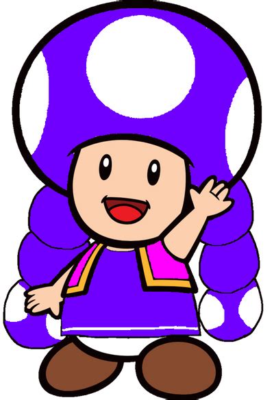 Super Mario Milky The Purple Toadette 2d By Joshuat1306 On Deviantart