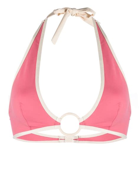 ERES Jacinta Bikini Top Pink FARFETCH UK