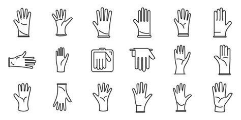 Gloves Outline Vector Images (over 31,000)