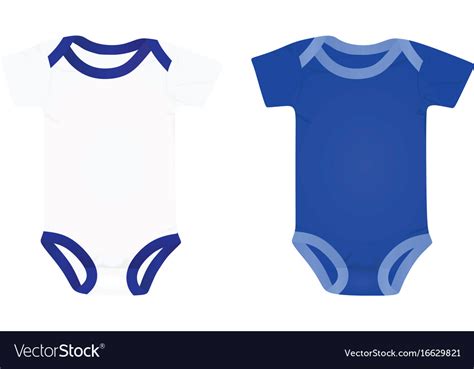 Baby Boy Bodysuit Royalty Free Vector Image Vectorstock