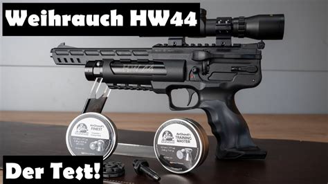 Weihrauch HW44 Luftpistole Mein Review Und Test YouTube