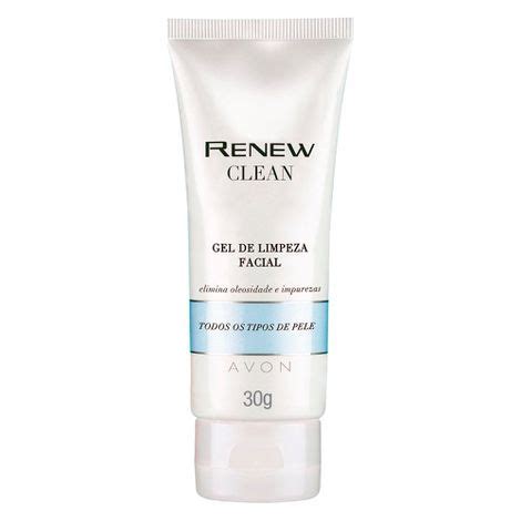 Renew Clean Sabonete Gel De Limpeza Facial 30g Exclusiva Linha De