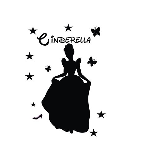 Cinderella Clip Art Svg