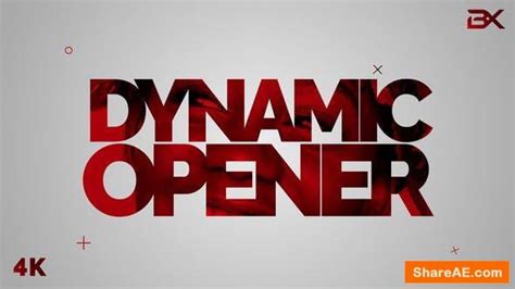 Videohive Dynamic Stomp Opener Free After Effects Templates