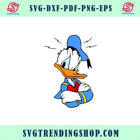 Donald Duck 5 Angry Pissed Off Annoyed Disney Digital Download Pdf