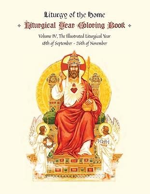 The Illustrated Liturgical Year Calendar Coloring | Cokesbury