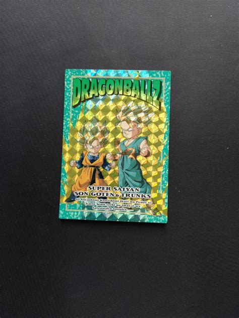 Dragonball Shiny Card Dragon Ball Hobbies Toys Memorabilia