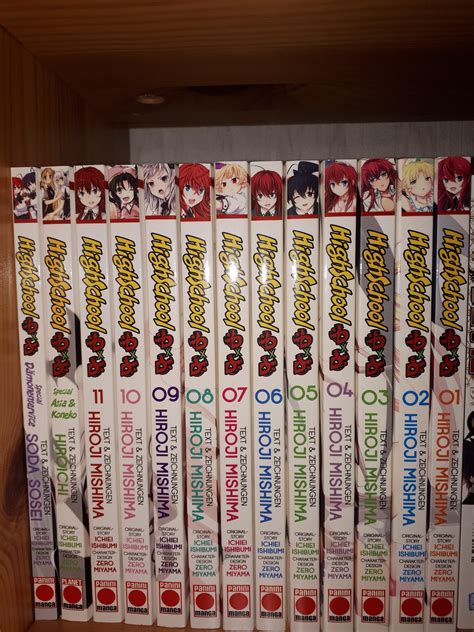 My Highschool DxD manga collection : r/HighschoolDxD