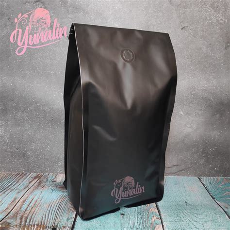 Jual Kemasan Gusset Alumunium Black Gr Kemasan Kopi Kg Gusset