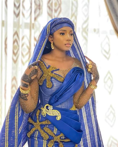 30 Best African Wedding Dresses Pictures And Styles In 2022 African Wedding Dress Hausa Bride