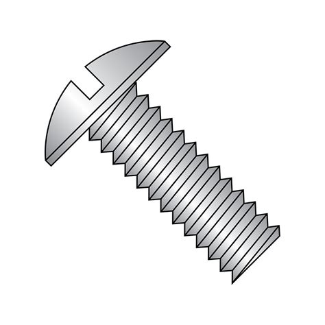 Small Parts 1106mst188 18 8 Stainless Steel Truss Head Machine Screw Meets Asme B18 6 3