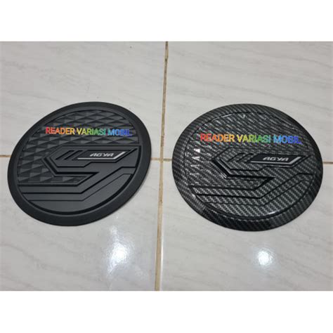 Promo Tank Cover Pelapis Tutup Tangki All New AGYA 2023 2024 Hitam