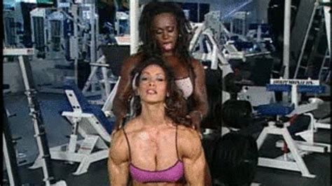 Denise Masino And Dayanna Cadeau Gym Heat Muscle Sex Hq Muscle Big Clits Clips Sale