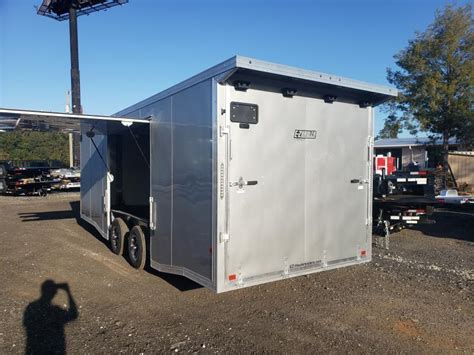 Ez Hauler X Carhauler Triler All Aluminum Enclosed Trailer W