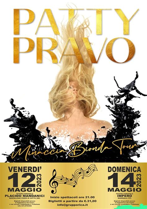 Marsala Patty Pravo Al Teatro Impero Tutto Pronto Per Il Minaccia