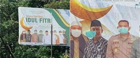 Potret Kocak Spanduk Pakai Foto Ini Penampakannya Bikin Nyengir Lebar