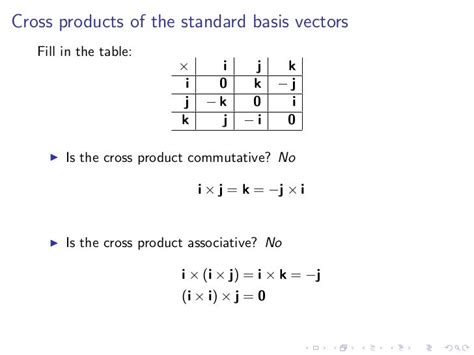 Lesson 3 The Cross Product