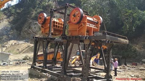 Agarwalla Jaw Crusher 120 TPH Crushing Plant For Stone Model Name