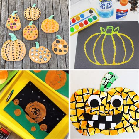 16 Creative Pumpkin Art Projects for Kids - Fantastic Fun & Learning