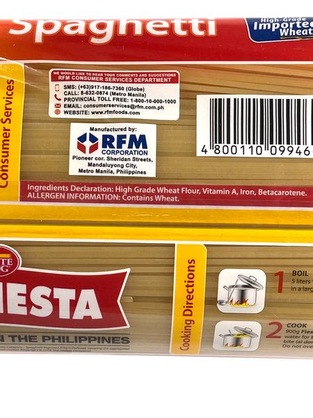 White King Fiesta Spaghetti Firm 900 G