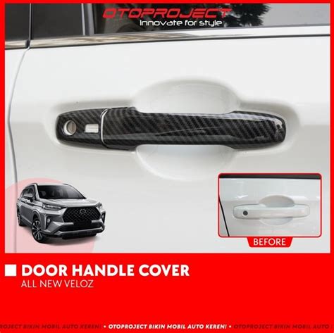 Jual Cover Handle Gagang Pintu Otoproject Carbon All New Avanza