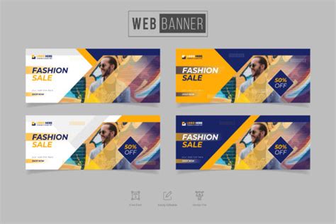 Restaurant Food Web Banner Template Graphic By Pikartist · Creative Fabrica