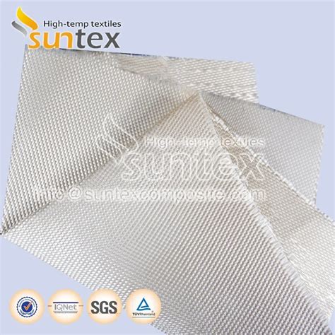 High Silica Fiberglass Fabric 1000 Degree High Temperature Resistance