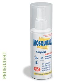 Спрей от комаров Mosquitall "Нежная защита" для детей с 3-х лет от ...