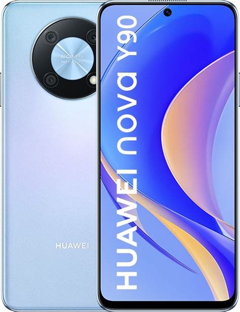 Foto Mobilní telefon HUAWEI Nova Y90 128 GB Crystal Blue Zbozi cz