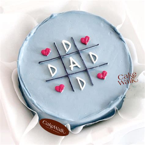 Dad Bento Cream Cake Cakewalk Bakery Llc