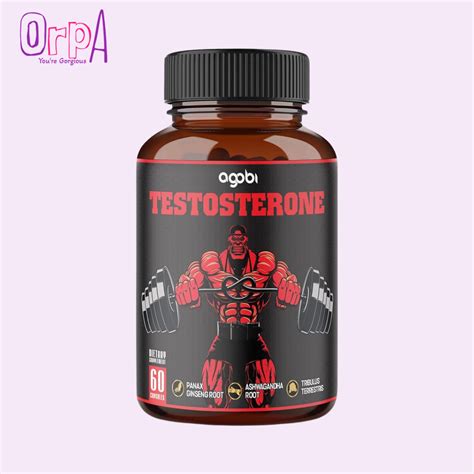 Agobi Testosterone Supplement For Men Capsules Orpa