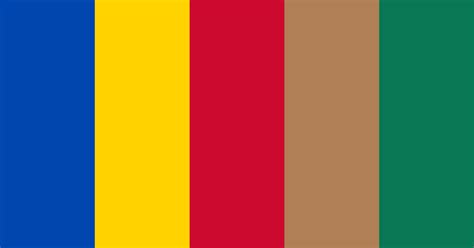 Moldova Flag Colors » Country Flags » SchemeColor.com