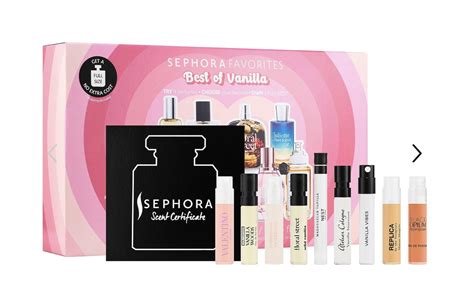 Sephora Favorites Best Of Vanilla Perfume Sampler Set Now Available