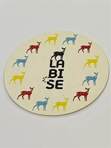 SOUS BOCK BIÈRE Cervalobélophile Collection La Bise Blonde Duyck Brasserie Biche EUR