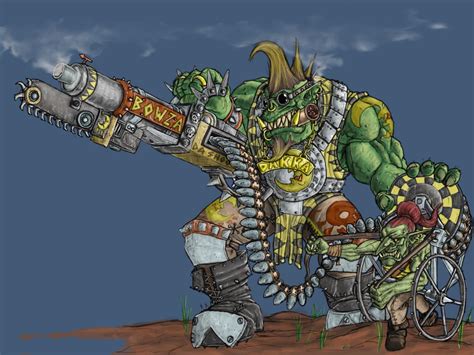 Orks Flash Git Colour By Taytonclait On Deviantart