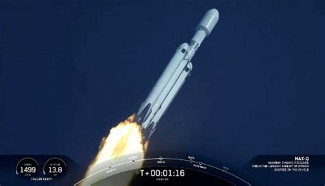 Spacex Launches Falcon Heavy Rocket For First Time In 3 Years