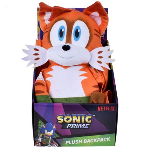 Peluche Mochila Sonic De Cms Tails Jugueter As Ansaldo