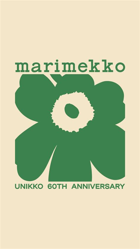 Unikko 60th anniversary mobile wallpapers