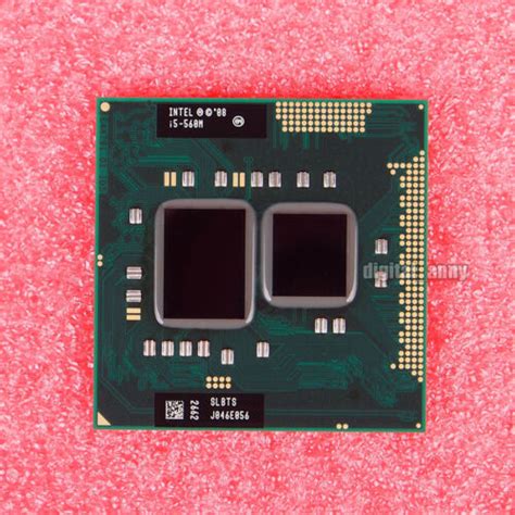 Intel Core I M Ghz Dual Core Cpu Processor Slbts Socket G I