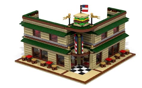 Lego Ideas Product Ideas An American Restaurant Of Burger