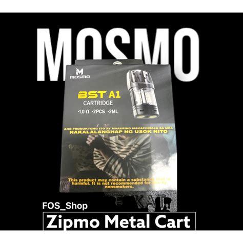 Mosmo Bst A1 Replacement Cart For Zipmo Metal Sold By Pack 2pcspack