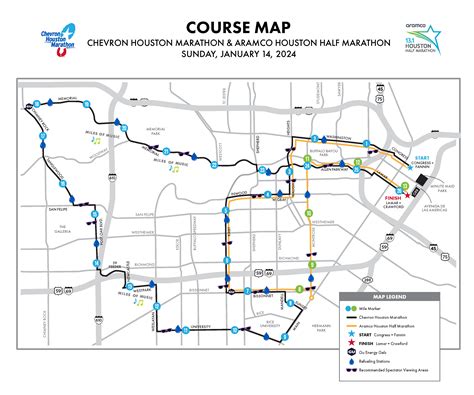 CHM_AHHM_2024_CourseMap_Miles_FINAL - Chevron Houston Marathon