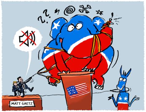 USA Ohne Speaker By Markus Grolik Politics Cartoon TOONPOOL