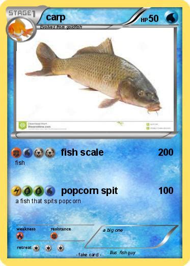 Pokémon Carp 8 8 Fish Scale My Pokemon Card