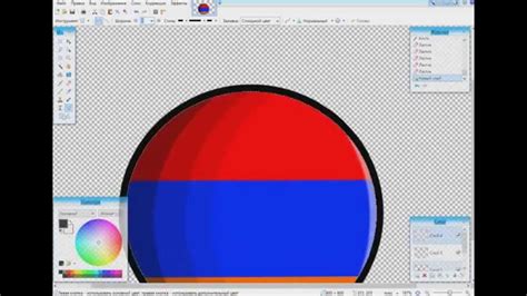 How To Draw Countryball In Paint Net Youtube